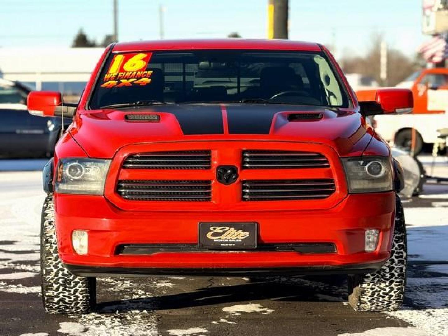 2016 RED RAM 1500 SPORT (1C6RR7MT8GS) with an V8,5.7L(345 CID),OHV engine, AUTOMATIC transmission, located at 14600 Frazho Road, Warren, MI, 48089, (586) 776-3400, 42.485996, -82.974220 - Photo#3